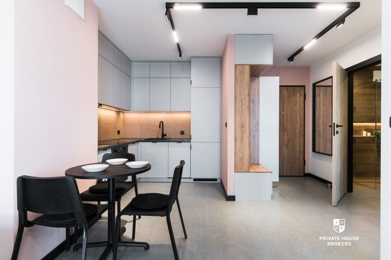 Nowoczesne dwupokojowe mieszkanie z balkonem ul. Romanowicza - Mieszkanie - Wynajem - Kraków, Zabłocie