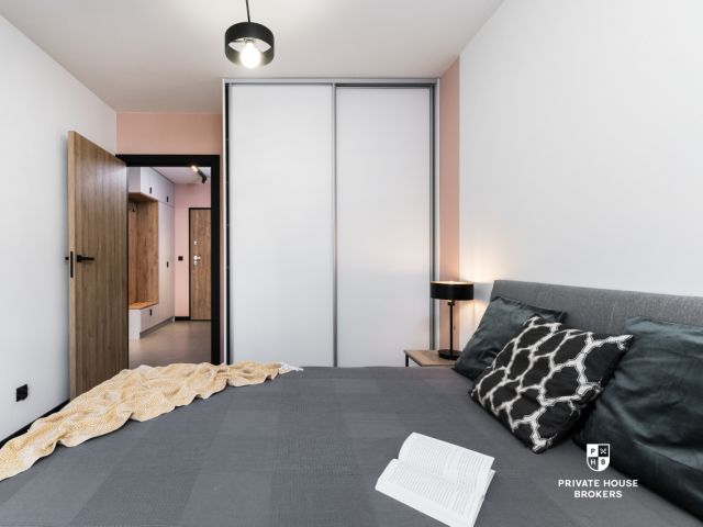 Modern two-room apartment with a balcony Romanowicza Street - Квартира - Оренда - Kraków, Zabłocie