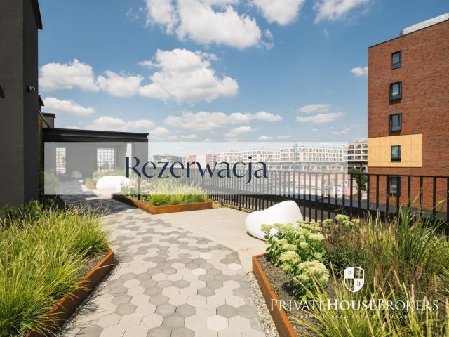 Modern two-room apartment with a balcony Romanowicza Street - Apartment - Rent - Kraków, Zabłocie