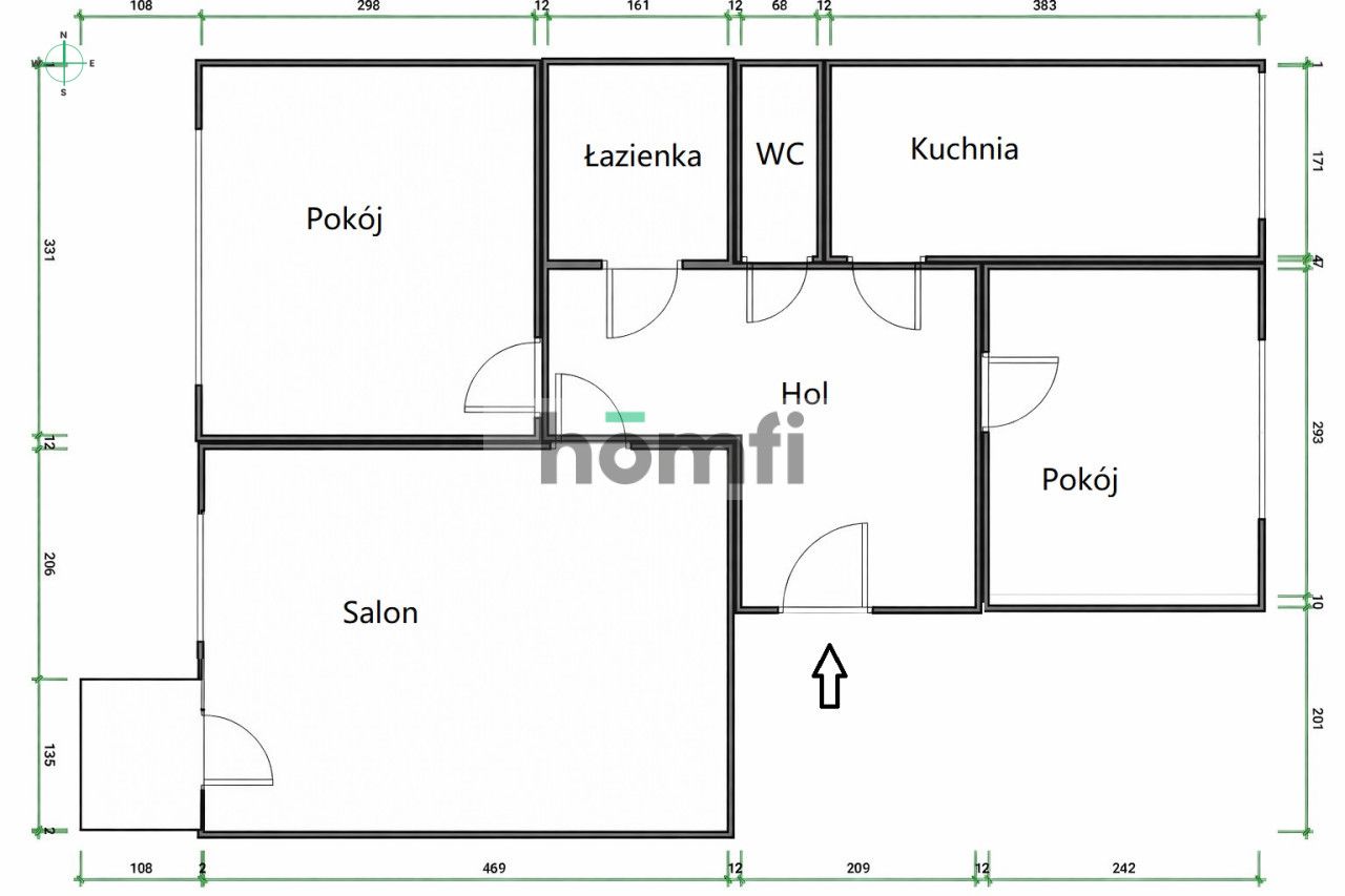 3-pok. mieszkanie – Nowe Miasto, Zamość - Mieszkanie - Sprzedaż - Zamość