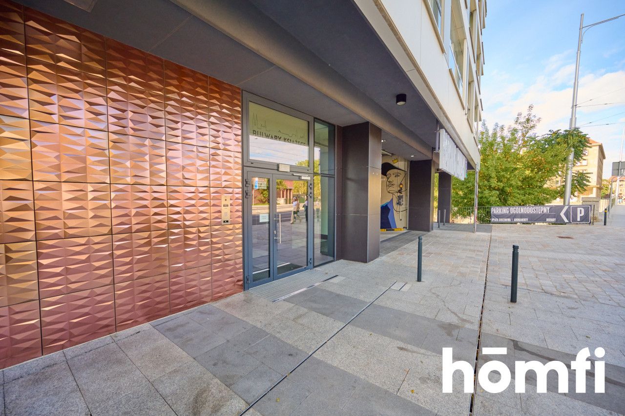 Large studio apartment 34m2 at Księcia Witolda st. next to the Market Square - Квартира - Оренда - Wrocław, Śródmieście