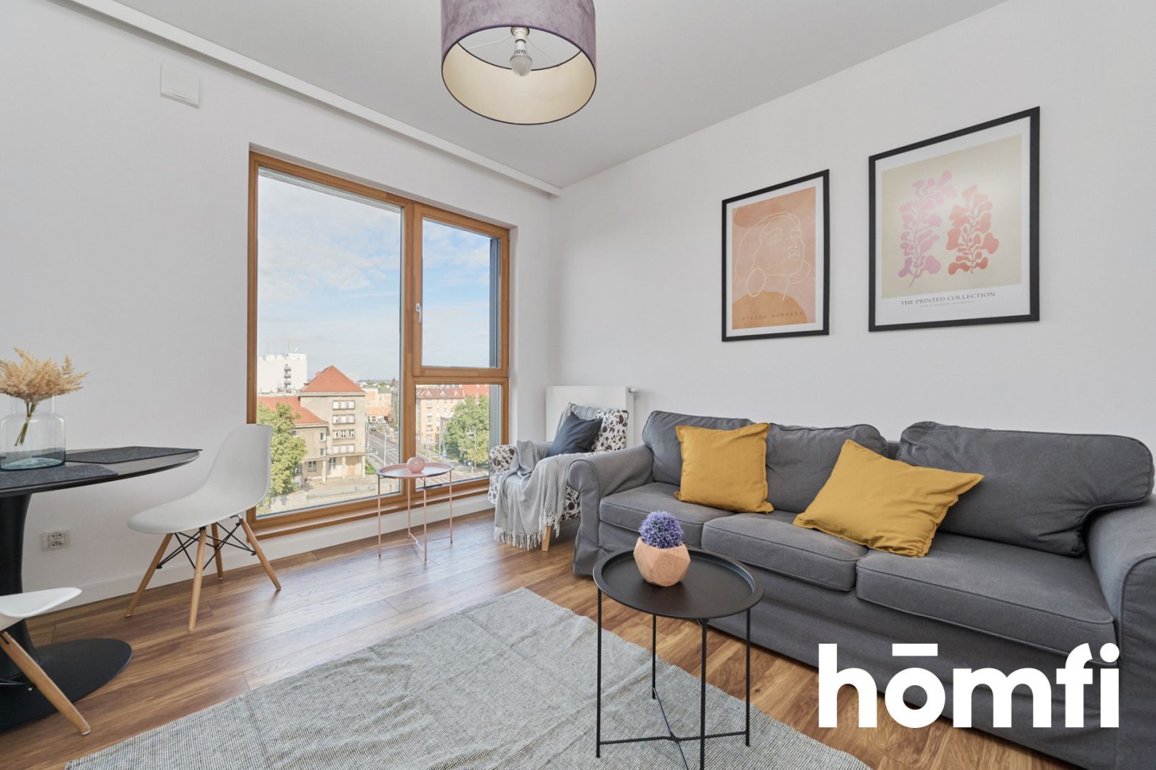 Large studio apartment 34m2 at Księcia Witolda st. next to the Market Square - Квартира - Оренда - Wrocław, Śródmieście