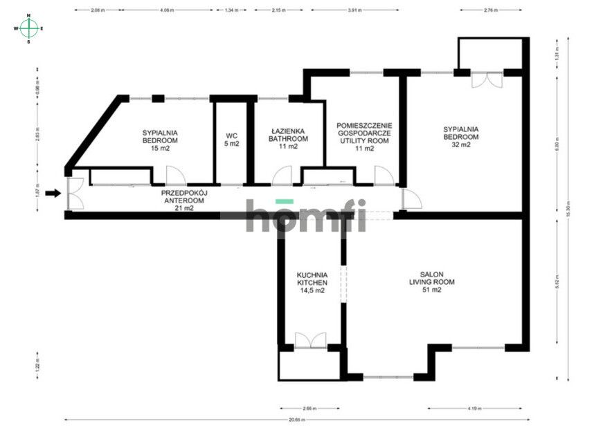 Stunning 162 m² Apartment in a Restored 1904 Building – Norwida / Smoluchowskiego St. - Квартира - Продаж - Wrocław, Śródmieście / Plac Grunwaldzki