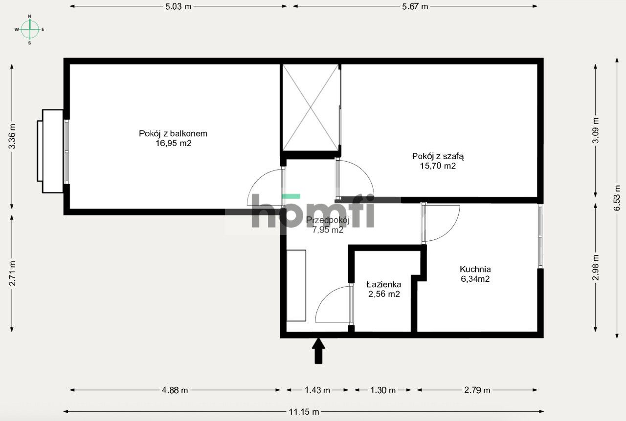 2 POKOJE W SERCU MIASTA SOSNOWIEC CENTRUM - Mieszkanie - Sprzedaż - Sosnowiec, Centrum