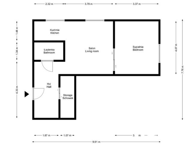 W pełni funkcjonalne mieszkanie w centrum miasta - Mieszkanie - Wynajem - Radom, Śródmieście