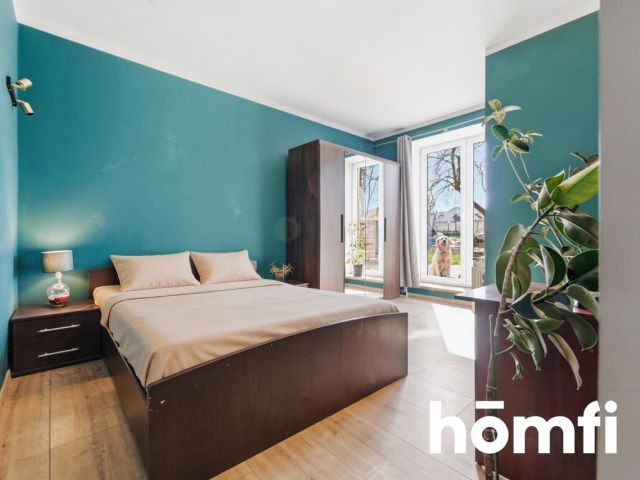 Spacious ground-floor apartment with a private 100 sqm garden, fireplace and additional storage space - Apartment - Sale - Żywiecki, Żywiec