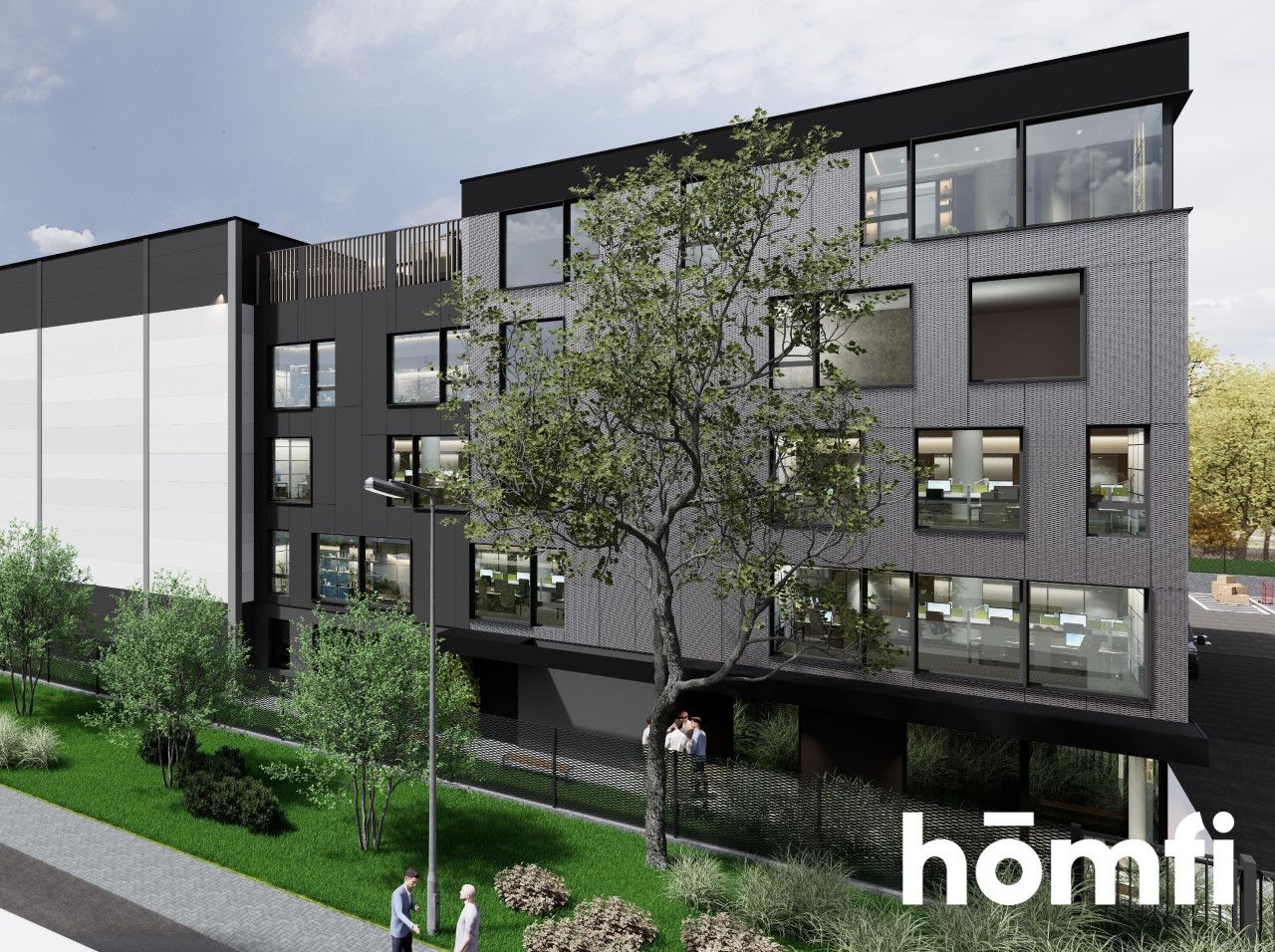 Nowoczesny, wolnostojący budynek biurowy typu open-space na wynajem w strefie przemysłowo-biznesowej | ul. Makuszyńskiego | Nowa Huta - Lokal użytkowy - Wynajem - Kraków, Nowa Huta / Bieńczyce