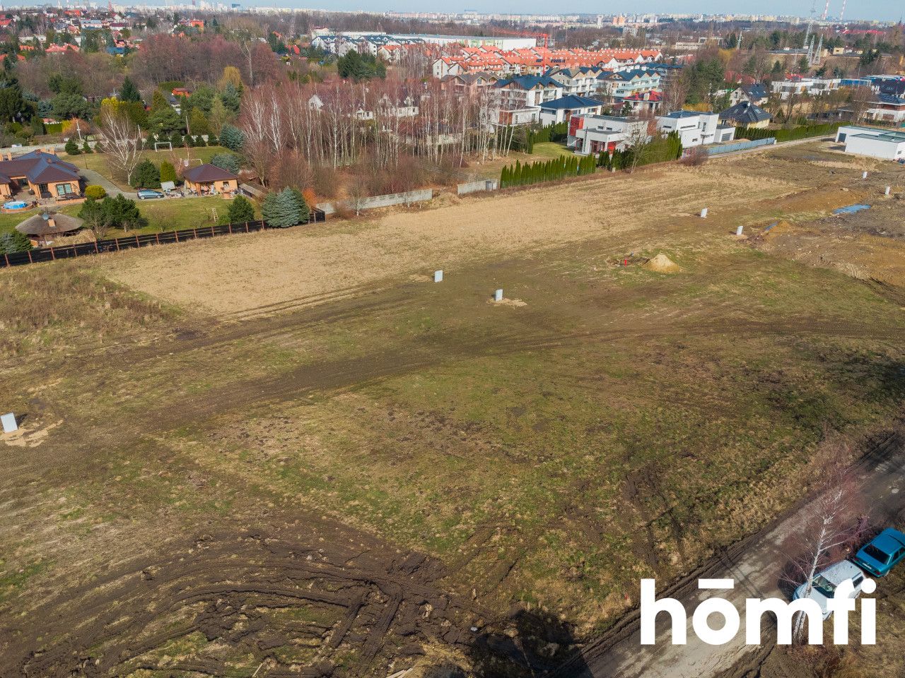 Działka 1004 m² pod luksusowy dom w Łodzi | Pełne uzbrojenie, droga utwardzona, las i stawy w pobliżu - Działka - Sprzedaż - Łódź, Górna