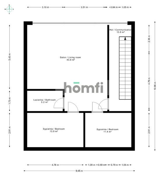 Modern House with Three Apartments - Дім - Продаж - Poznański, Kórnik / Bnin
