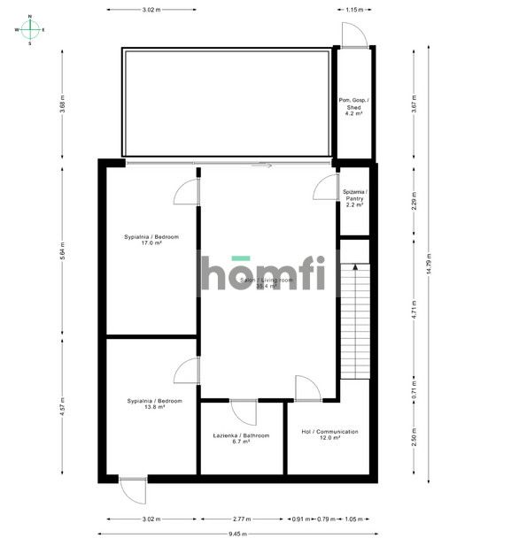 Modern House with Three Apartments - Дім - Продаж - Poznański, Kórnik / Bnin