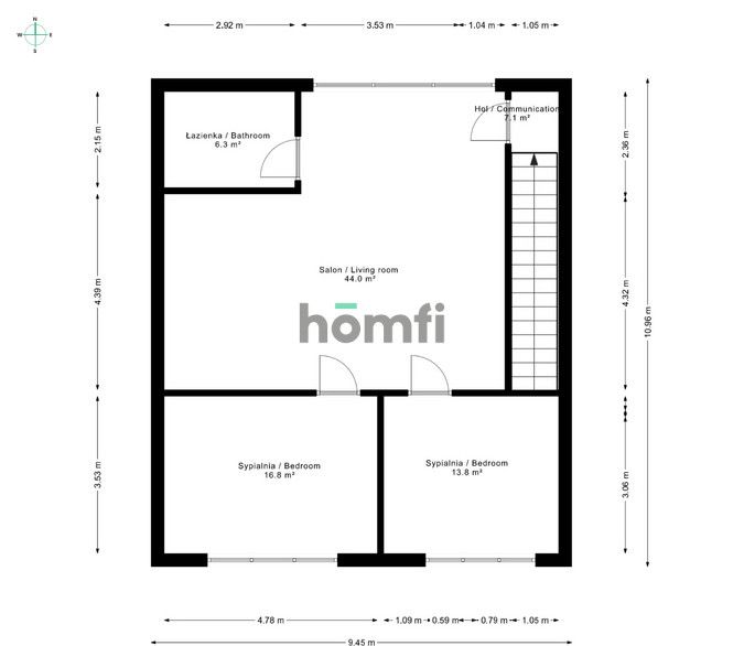 Smart dom inwestycyjny | 3 apartamenty - Dom - Sprzedaż - Poznański, Kórnik / Bnin