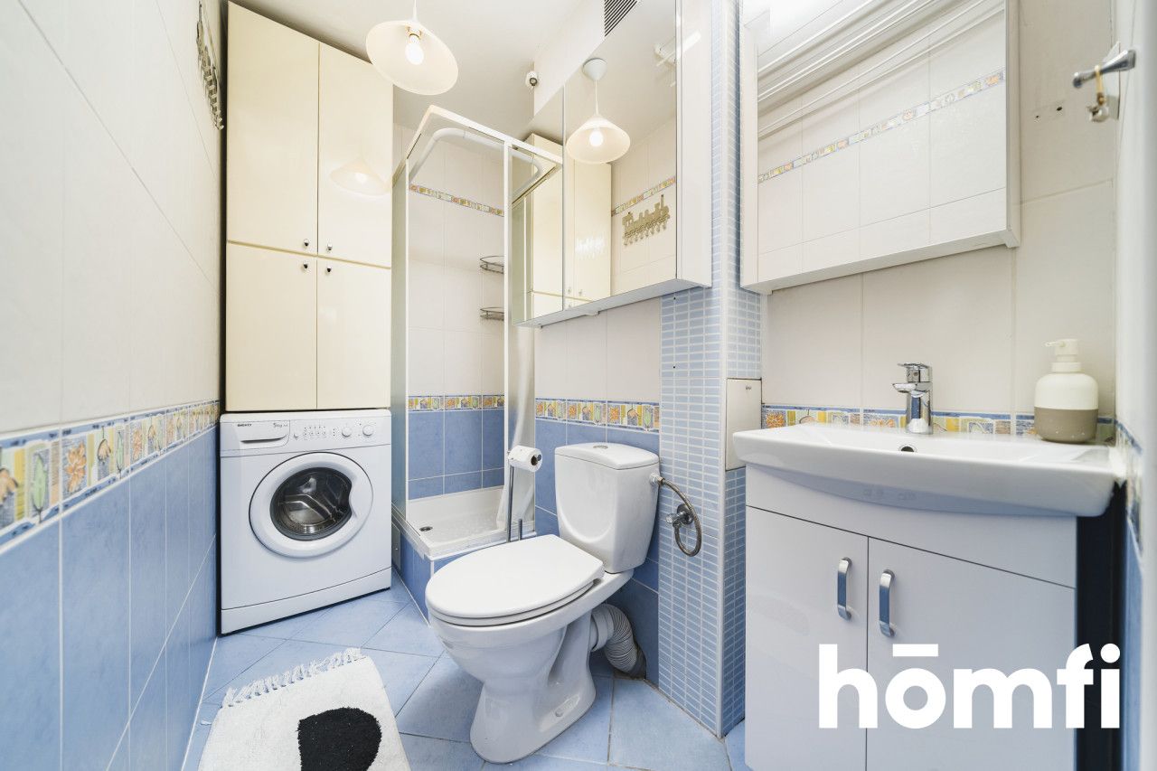 Cozy studio apartment at Kantora street with view over the greenery - Apartment - Rent - Kraków, Śródmieście / Olsza