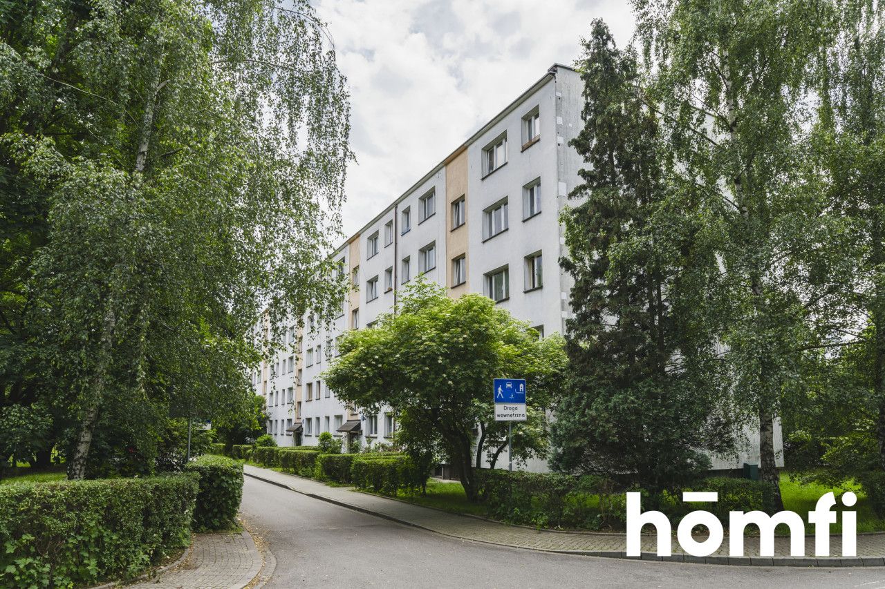 Cozy studio apartment at Kantora street with view over the greenery - Apartment - Rent - Kraków, Śródmieście / Olsza