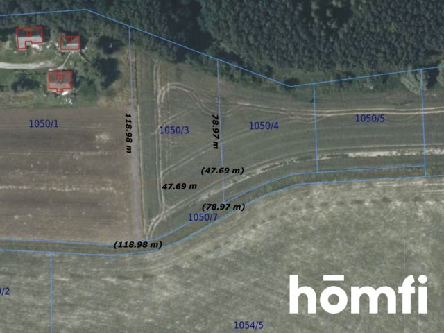 AGRICULTURAL PLOT - HABITATED | 49.18 ARE | NEAR THE FOREST - Ділянка - Продаж - Wielicki, Niepołomice / Wola Batorska