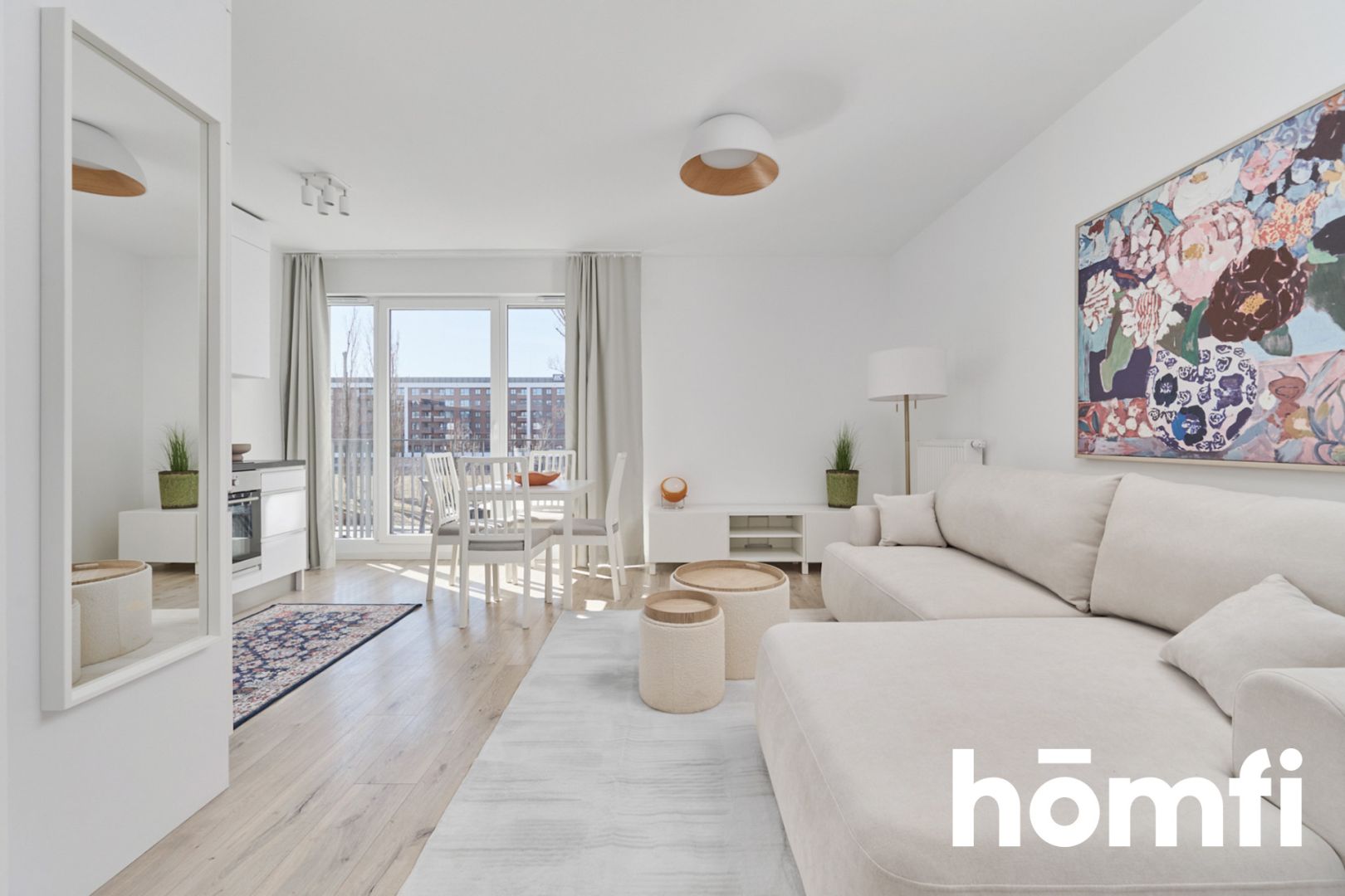 2 pokojowe mieszkanie z widokiem na park - ul. Mieszczańska - Mieszkanie - Wynajem - Wrocław, Śródmieście