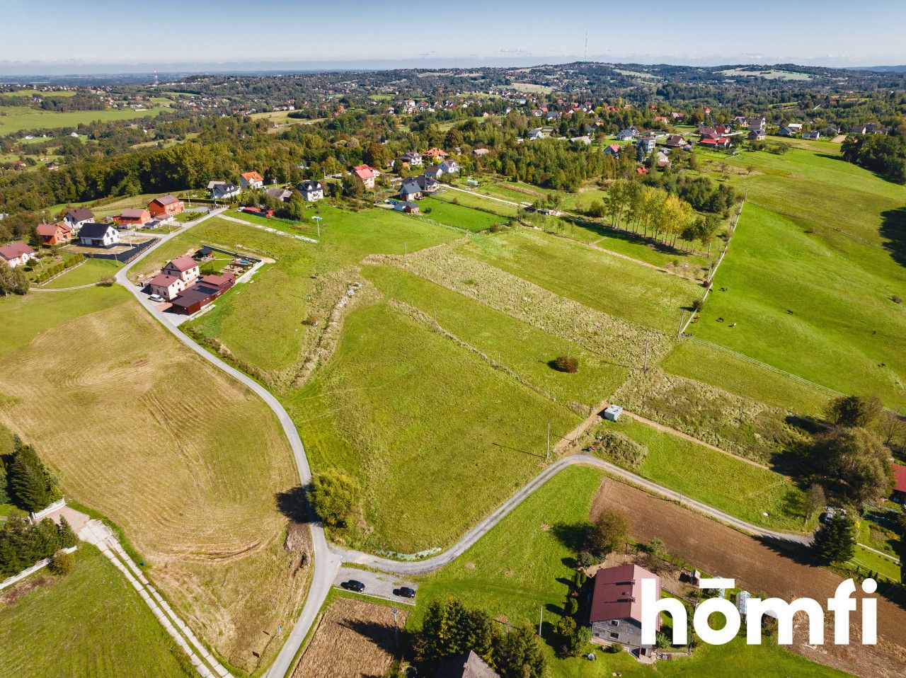 RZESZOTARY VIEW Plot 10 KM FROM KRAKOW - Plot - Sale - Krakowski, Świątniki Górne / Rzeszotary