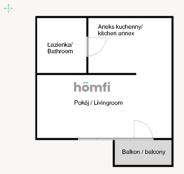 Kawalerka na krakowskim Kazimierzu - Mieszkanie - Wynajem - Kraków, Śródmieście / Kazimierz