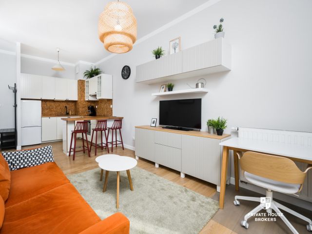 Jasne dwupokojowe mieszkanie z Widokiem na Wawel| Stare Podgórze| Dwa Tarasy - Mieszkanie - Wynajem - Kraków, Podgórze