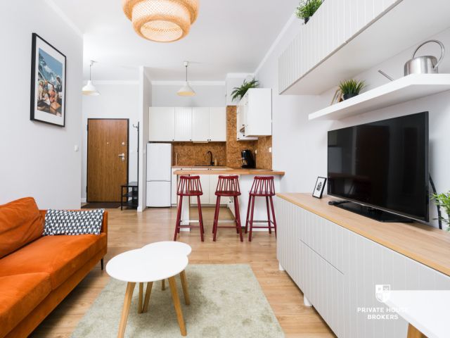 Jasne dwupokojowe mieszkanie z Widokiem na Wawel| Stare Podgórze| Dwa Tarasy - Mieszkanie - Wynajem - Kraków, Podgórze