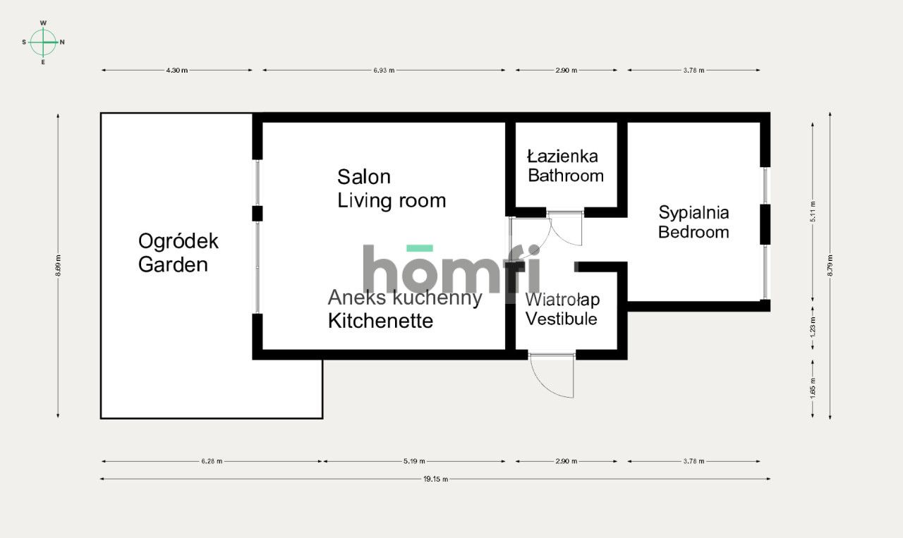 With garden on intimate housing development - Квартира - Продаж - Kraków, Krowodrza / Bronowice