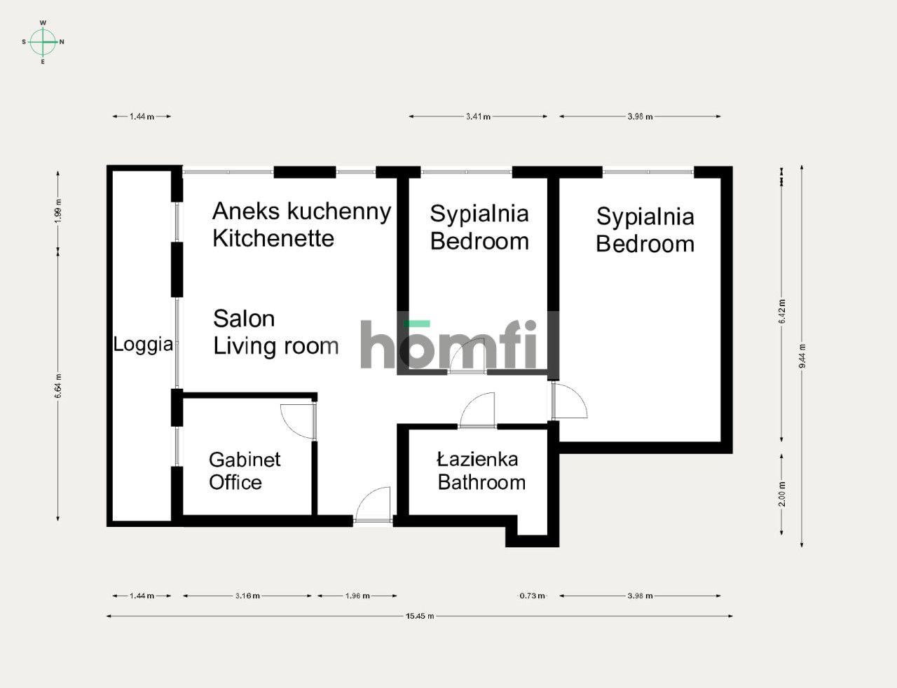 Modern 4 rooms on Bronowice - Apartment - Sale - Kraków, Krowodrza / Bronowice