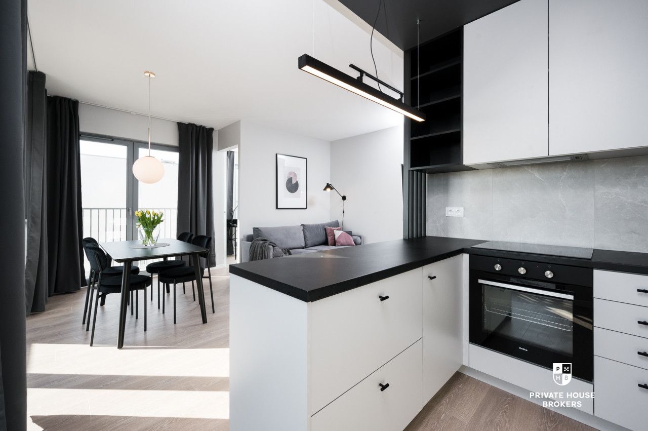 Trzypokojowe mieszkanie na ostatnim piętrze nowej inwestycji przy ul.Prandoty - Mieszkanie - Wynajem - Kraków, Śródmieście / Stare Miasto