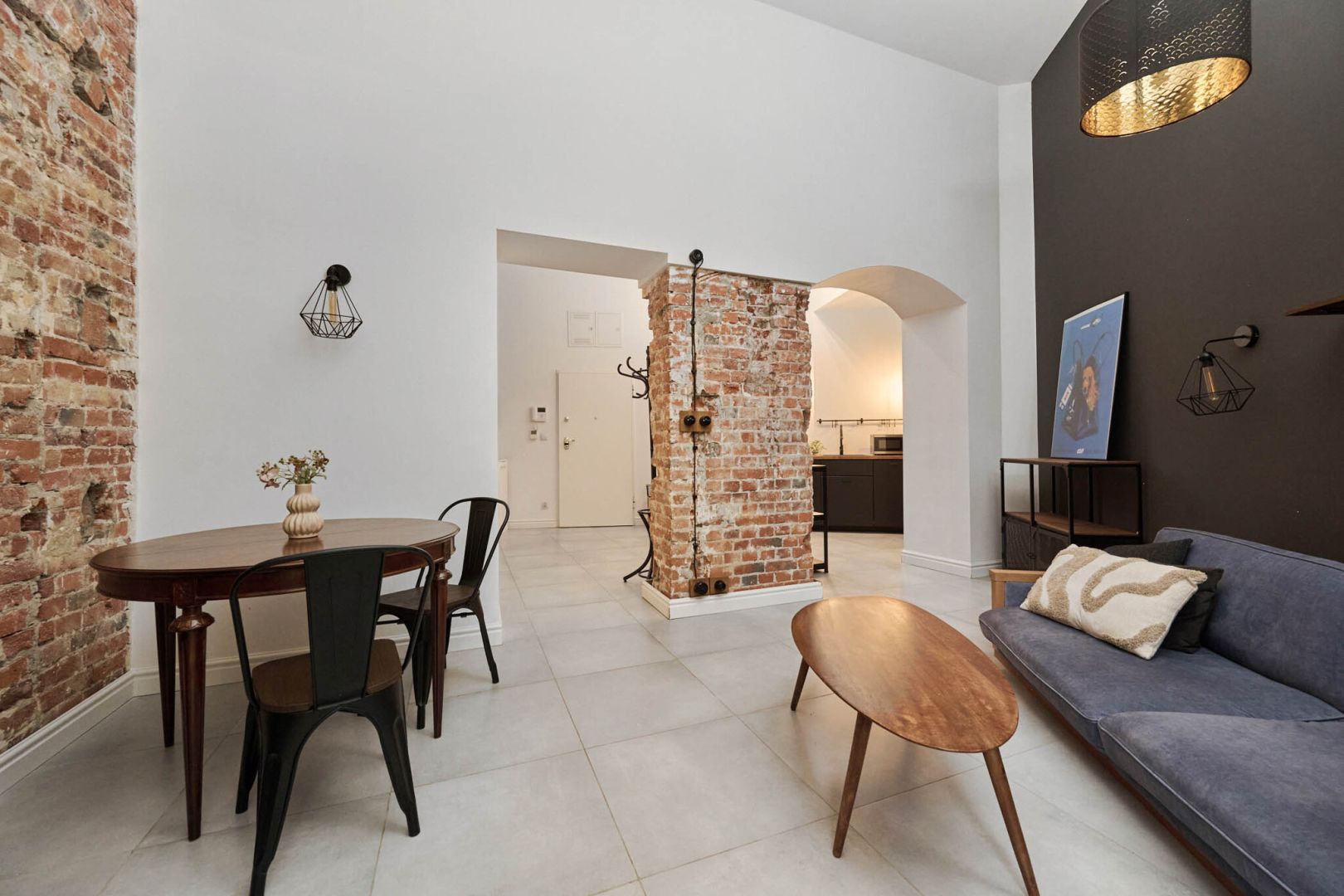 Loftowe 3 pokoje Bulwar Staromiejski, Stare Miasto - Mieszkanie - Wynajem - Wrocław, Stare Miasto