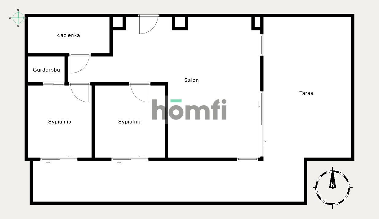 GOTOWE 3-POKOJOWE, SŁONECZNE MIESZKANIE - Mieszkanie - Sprzedaż - Gliwice, Trynek