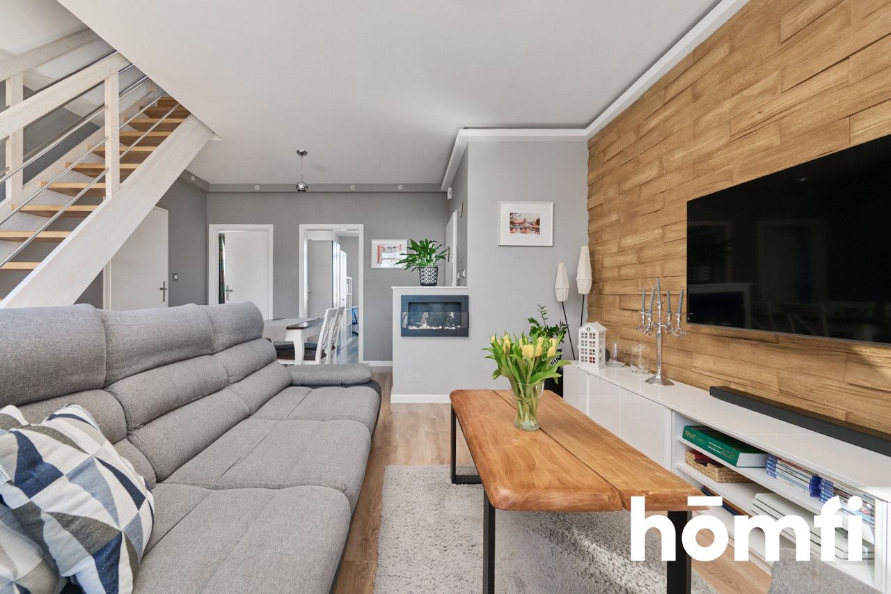 A unique two-level apartment with a garden. - Apartment - Sale - Wrocławski, Kąty Wrocławskie / Smolec