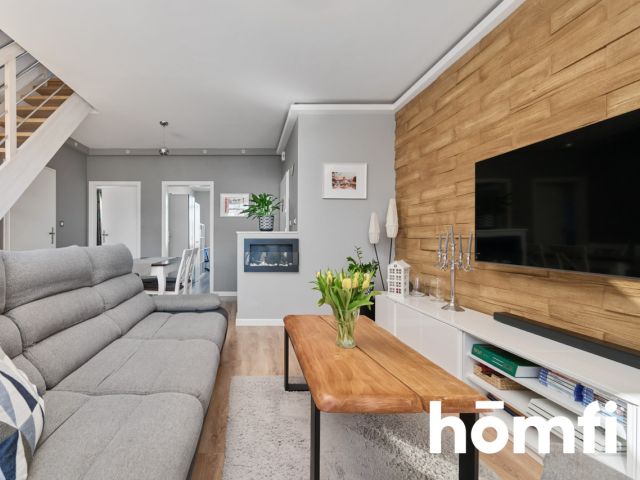 A unique two-level apartment with a garden. - Apartment - Sale - Wrocławski, Kąty Wrocławskie / Smolec