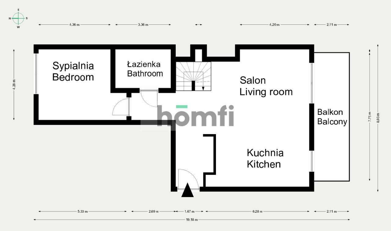 Duże i jasne 3 pokojowe - Mieszkanie - Sprzedaż - Kraków, Podgórze / Płaszów