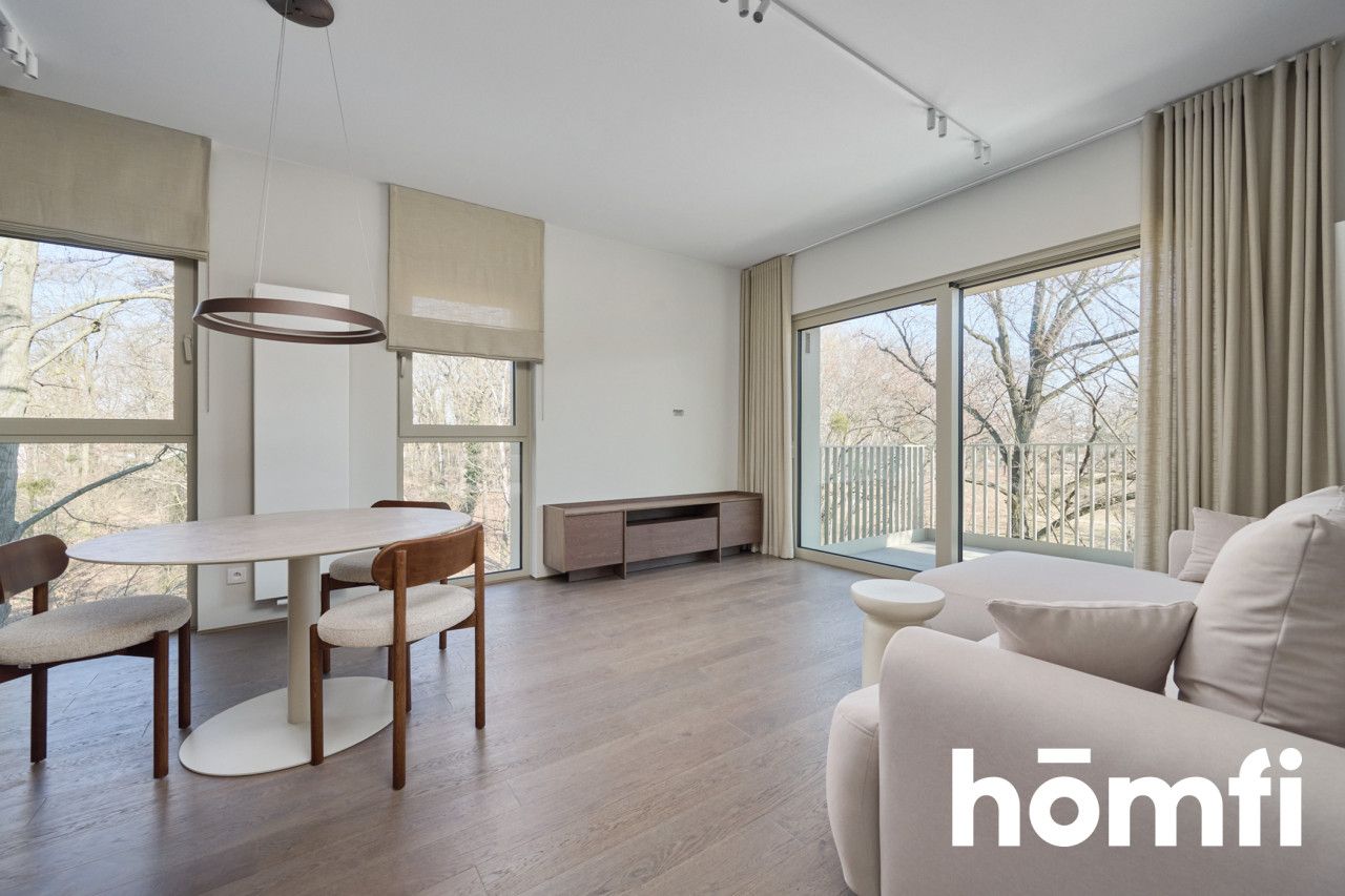 Dwupokojowy apartament z dużym tarasem przy parku | Wysoki standard - Mieszkanie - Wynajem - Wrocław, Śródmieście / Plac Grunwaldzki