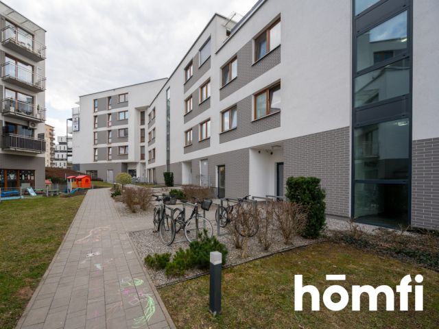 Kawalerka z OGRODEM, klimatyzacją i wysokimi sufitami | Czerwone Maki | Shell | UJ - Mieszkanie - Sprzedaż - Kraków, Ruczaj