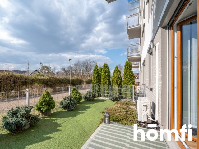 Kawalerka z OGRODEM, klimatyzacją i wysokimi sufitami | Czerwone Maki | Shell | UJ - Mieszkanie - Sprzedaż - Kraków, Ruczaj