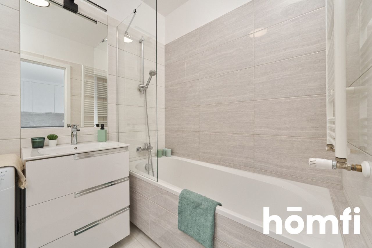 2 room with balcony and garage + smart house system - Apartment - Rent - Wrocław, Krzyki / Jagodno