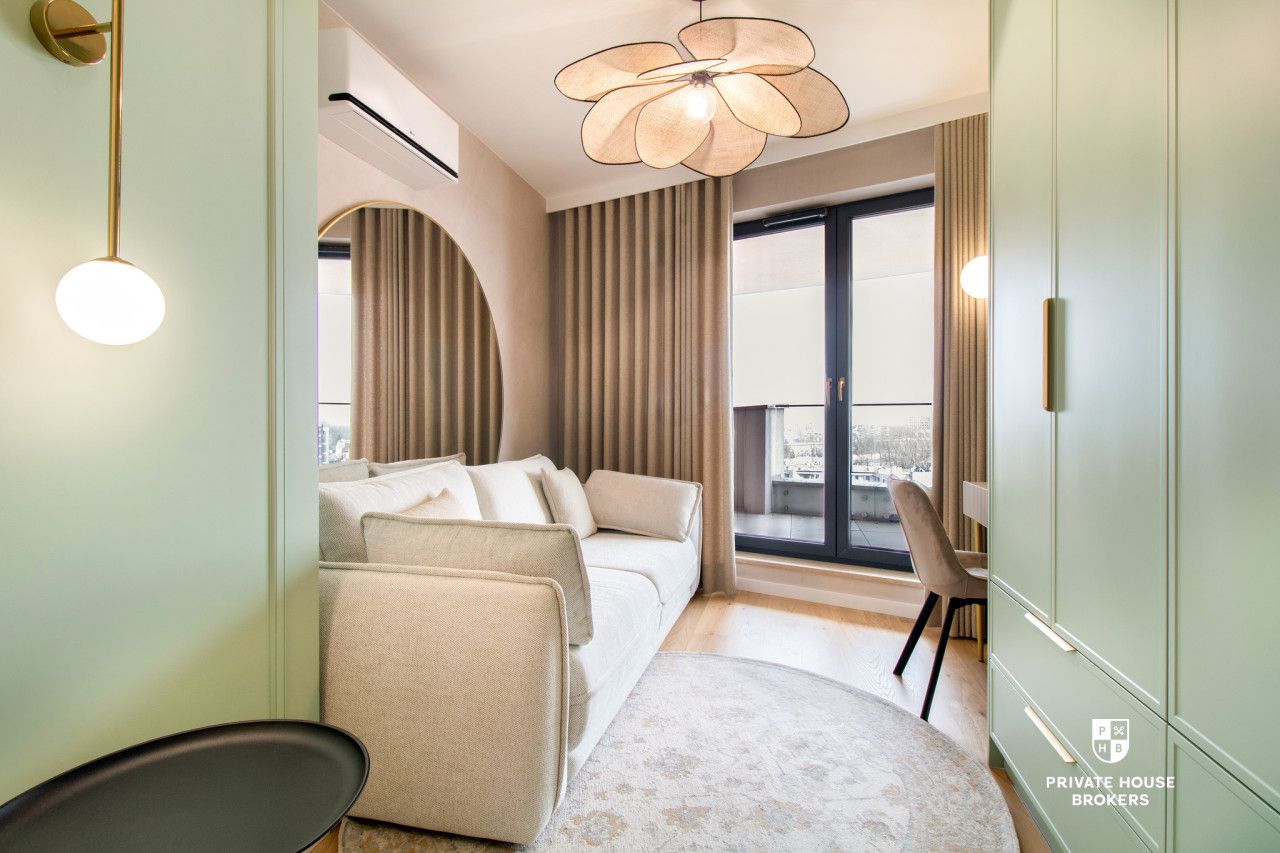 Top Floor | 67 m² | 60 m² Terrace | Wiślane Tarasy2.0| Grzegórzki - Apartment - Rent - Kraków, Śródmieście / Grzegórzki