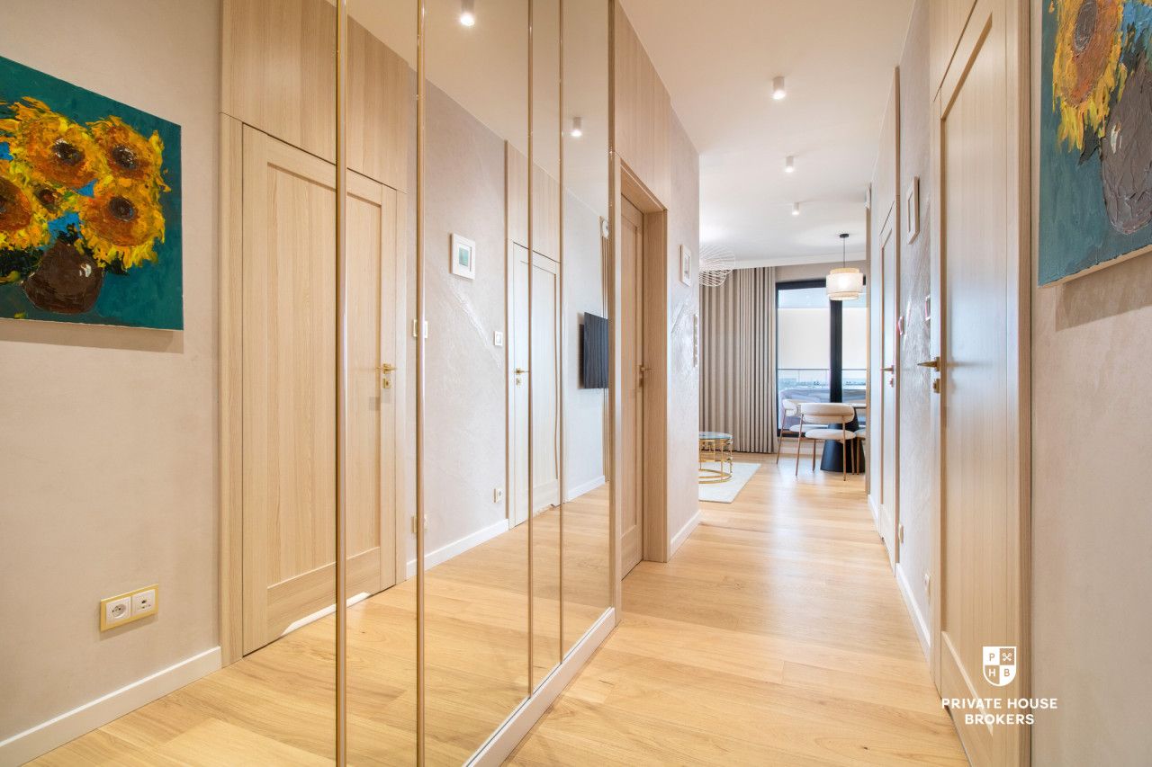 Top Floor | 67 m² | 60 m² Terrace | Wiślane Tarasy2.0| Grzegórzki - Apartment - Rent - Kraków, Śródmieście / Grzegórzki