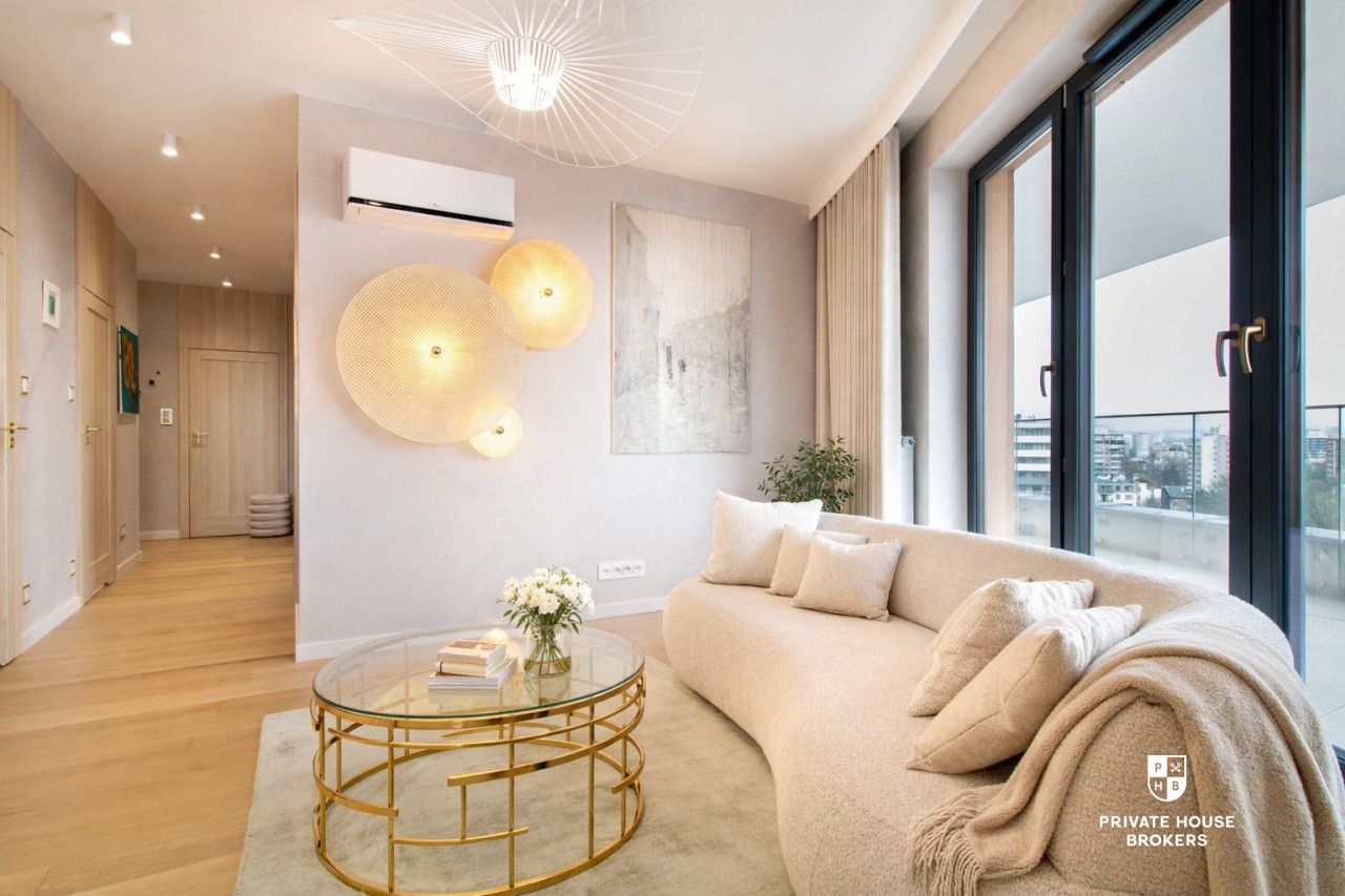 Top Floor | 67 m² | 60 m² Terrace | Wiślane Tarasy2.0| Grzegórzki - Apartment - Rent - Kraków, Śródmieście / Grzegórzki