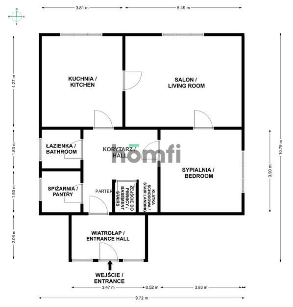 For sale:A solid house with potential and extensive grounds. - Дім - Продаж - Kielecki, Bodzentyn / Stara Wieś