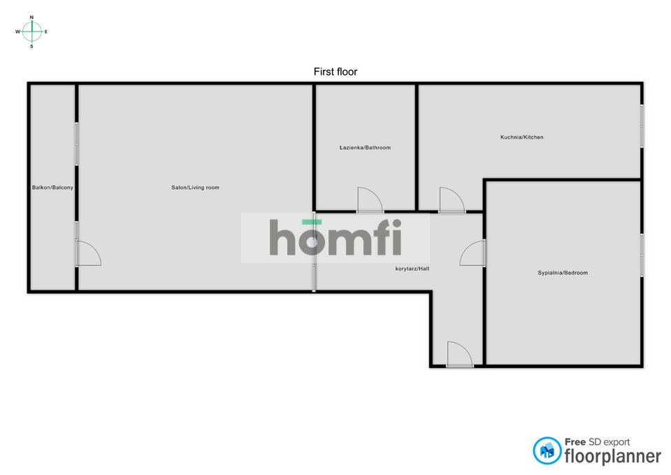 2 ROOMS | BALCONY | KRYNICA-ZDRÓJ - Квартира - Продаж - Nowosądecki, Krynica-Zdrój