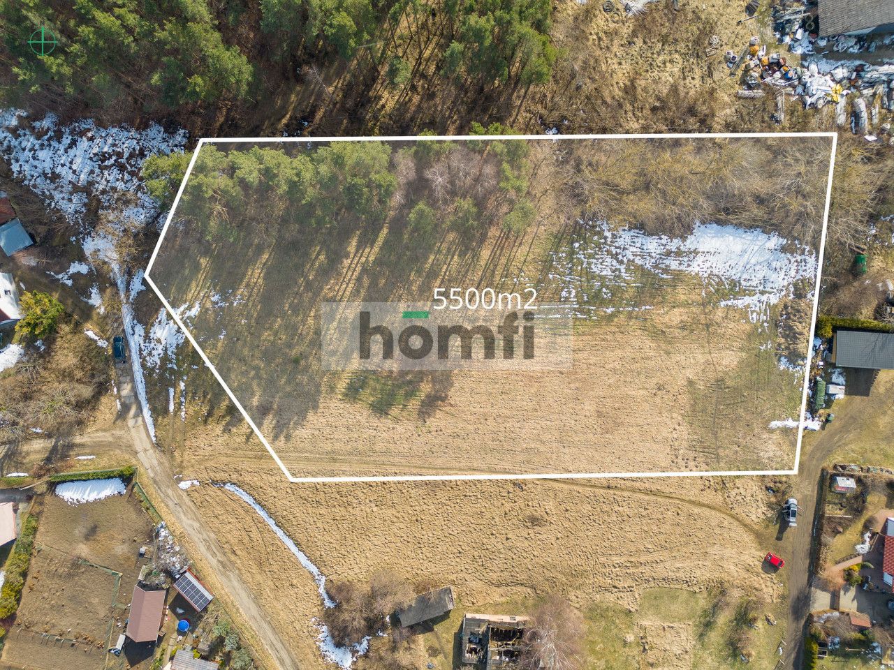 Investment Plot 5,500 m² with Zoning Decision for Semi-Detached Housing - Plot - Sale - Lęborski, Nowa Wieś Lęborska / Kębłowo Nowowiejskie