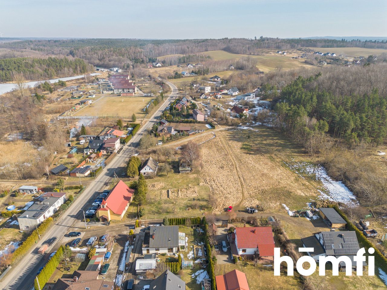 Investment Plot 5,500 m² with Zoning Decision for Semi-Detached Housing - Plot - Sale - Lęborski, Nowa Wieś Lęborska / Kębłowo Nowowiejskie