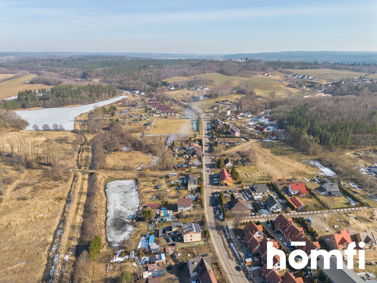 Investment Plot 5,500 m² with Zoning Decision for Semi-Detached Housing - Plot - Sale - Lęborski, Nowa Wieś Lęborska / Kębłowo Nowowiejskie
