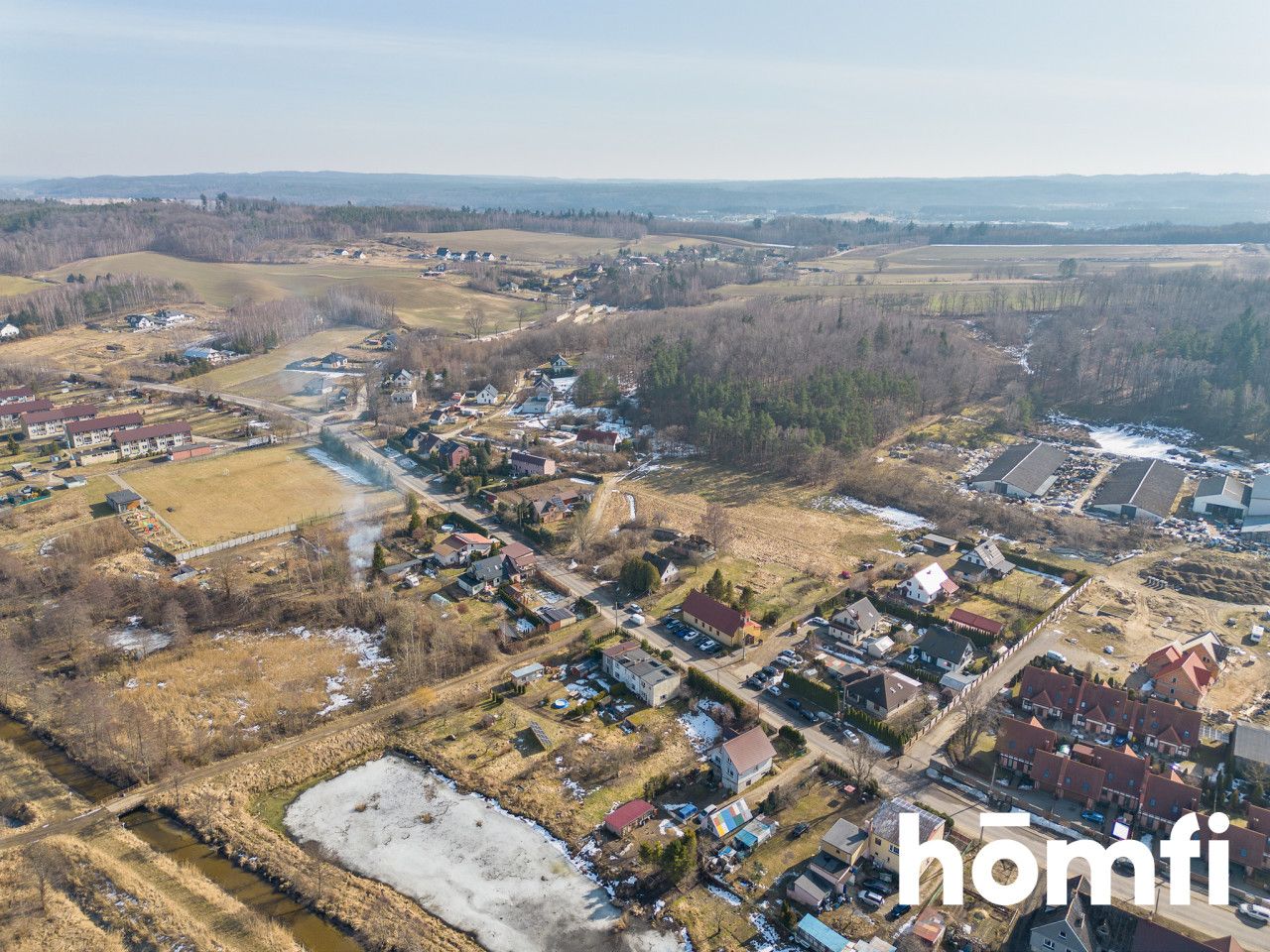 Investment Plot 5,500 m² with Zoning Decision for Semi-Detached Housing - Plot - Sale - Lęborski, Nowa Wieś Lęborska / Kębłowo Nowowiejskie