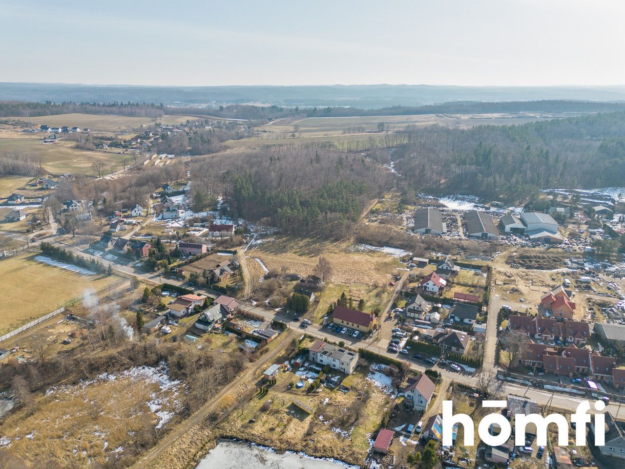 Investment Plot 5,500 m² with Zoning Decision for Semi-Detached Housing - Plot - Sale - Lęborski, Nowa Wieś Lęborska / Kębłowo Nowowiejskie
