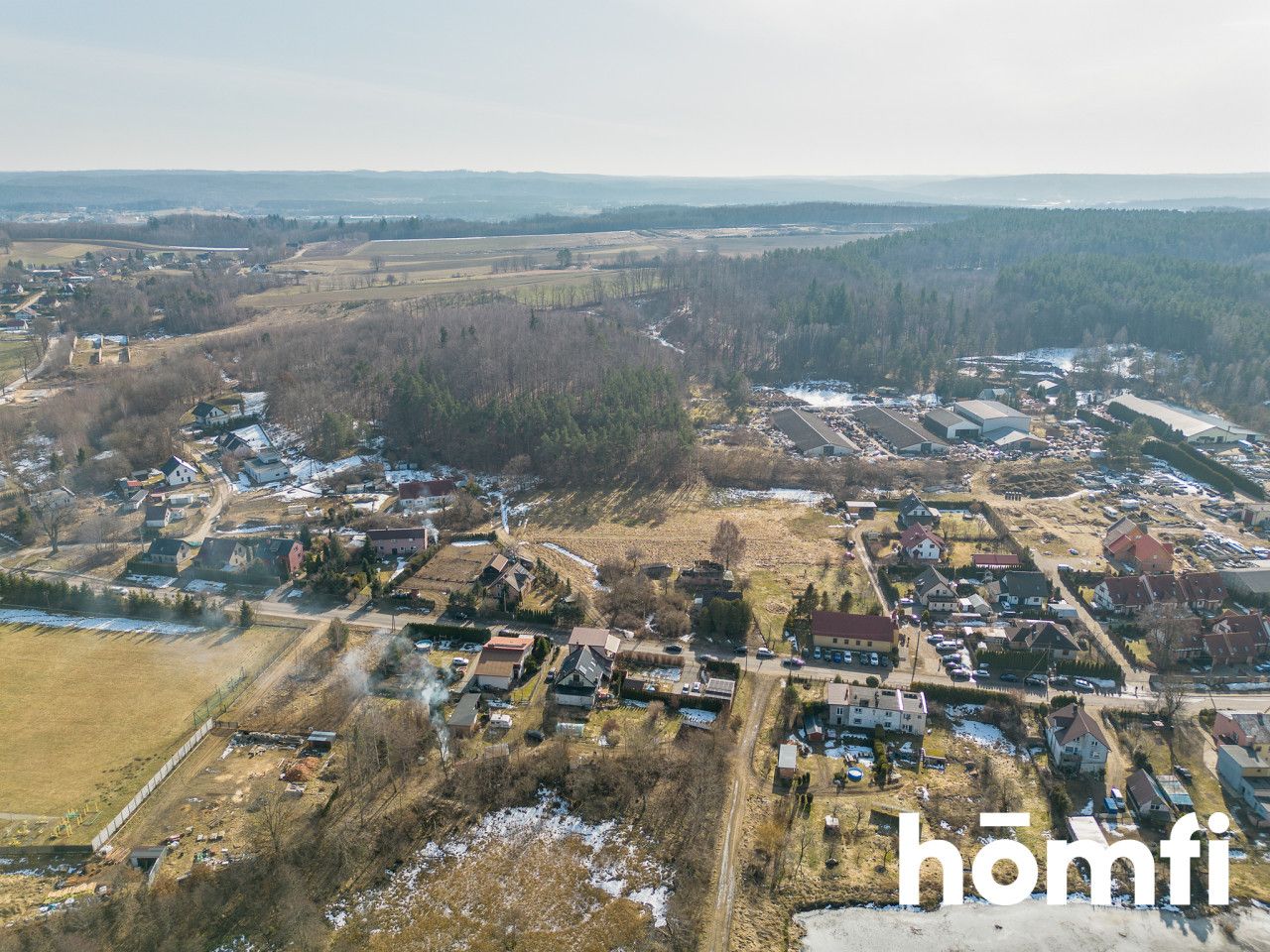 Investment Plot 5,500 m² with Zoning Decision for Semi-Detached Housing - Plot - Sale - Lęborski, Nowa Wieś Lęborska / Kębłowo Nowowiejskie