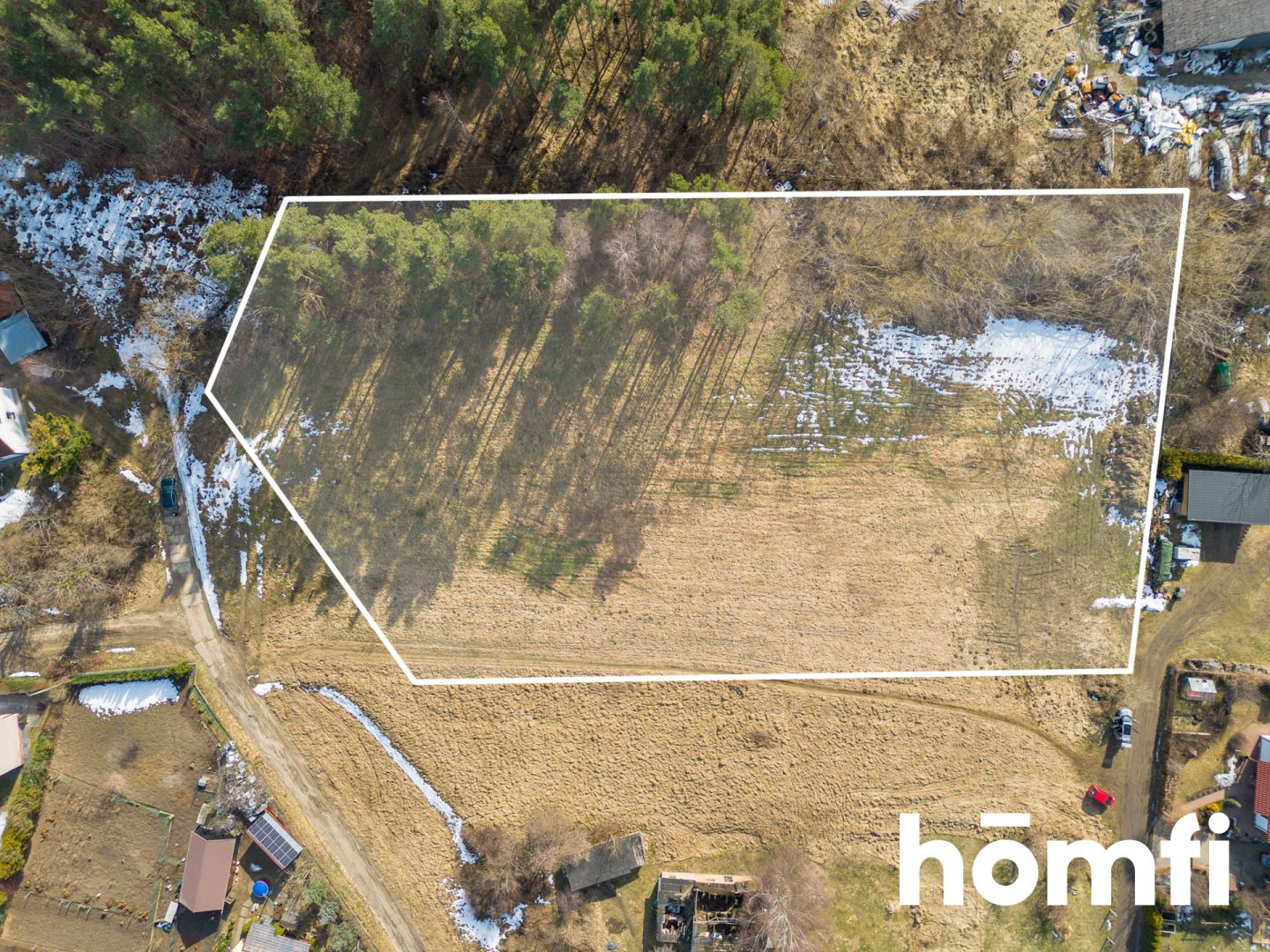 Investment Plot 5,500 m² with Zoning Decision for Semi-Detached Housing - Plot - Sale - Lęborski, Nowa Wieś Lęborska / Kębłowo Nowowiejskie