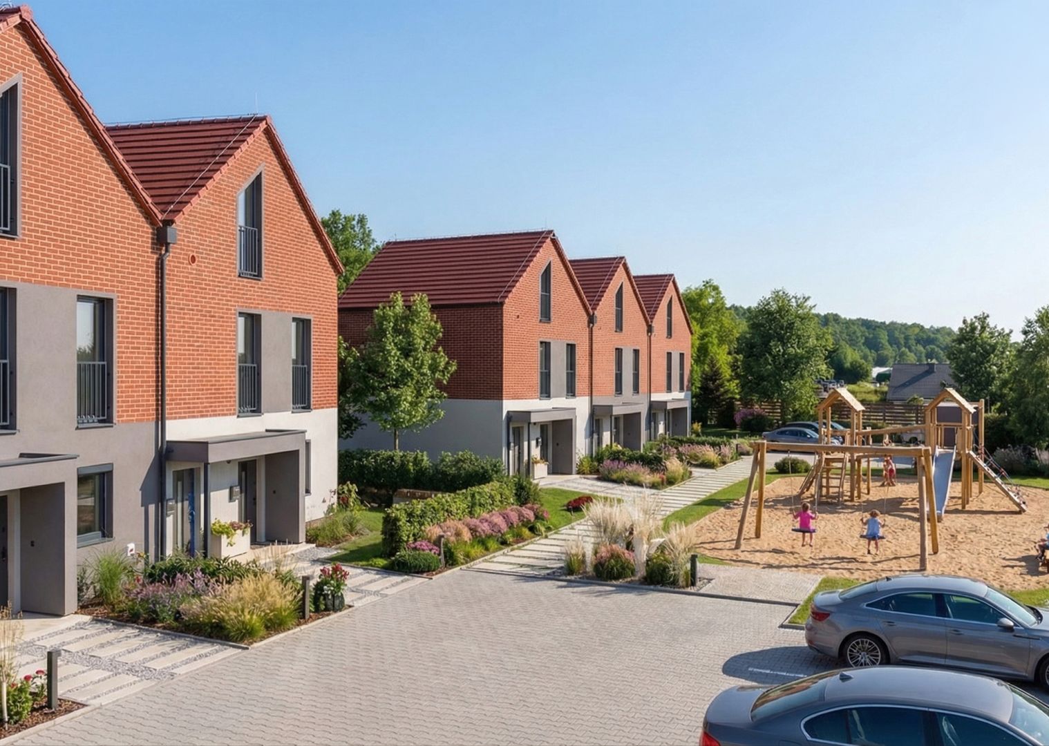Investment Plot 5,500 m² with Zoning Decision for Semi-Detached Housing - Plot - Sale - Lęborski, Nowa Wieś Lęborska / Kębłowo Nowowiejskie