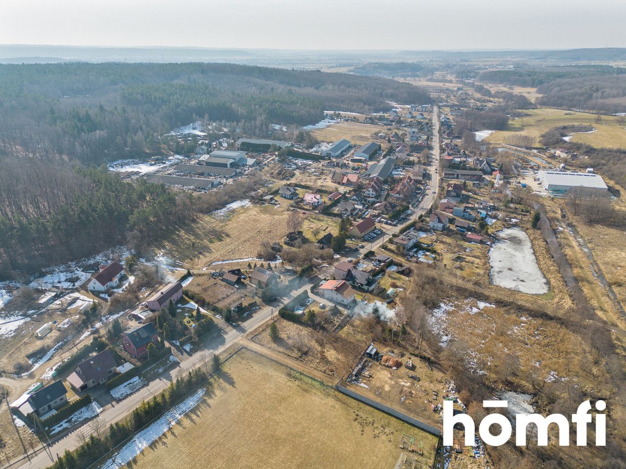 Investment Plot 5,500 m² with Zoning Decision for Semi-Detached Housing - Plot - Sale - Lęborski, Nowa Wieś Lęborska / Kębłowo Nowowiejskie
