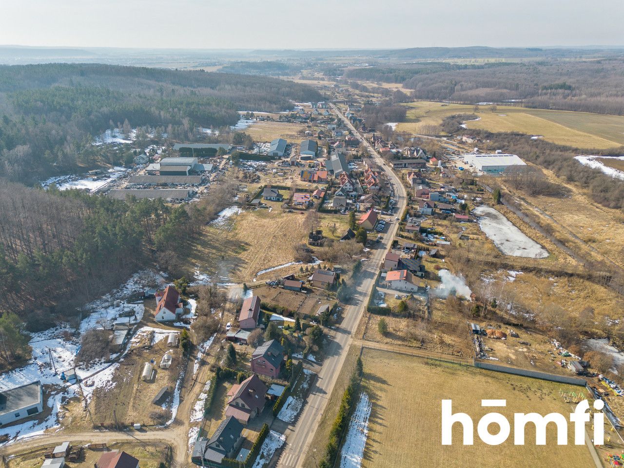 Investment Plot 5,500 m² with Zoning Decision for Semi-Detached Housing - Ділянка - Продаж - Lęborski, Nowa Wieś Lęborska / Kębłowo Nowowiejskie